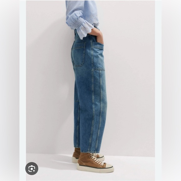 ME+EM Denim - Me+Em barrel leg jeans size 29